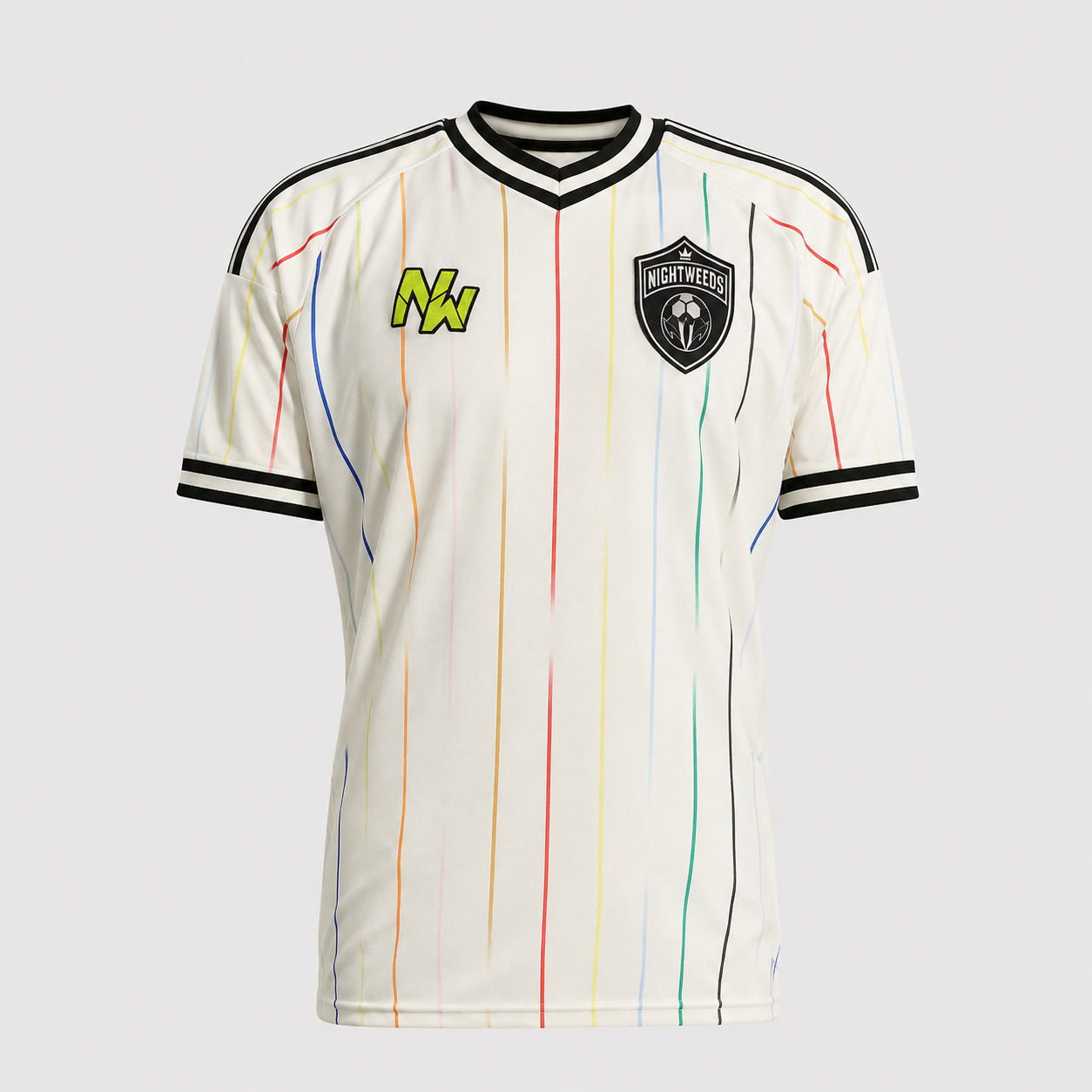 Abstract Linear Terrace Football Shirt